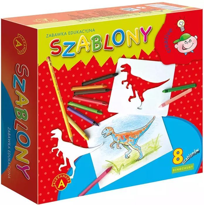 Szablony. Dinozaury. Alexander