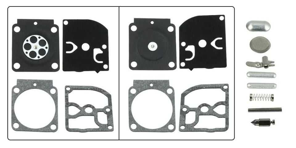 Membrany zestaw naprawczy   STIHL FS38 FS55 FS45 ZAMA RB-100 C1Q