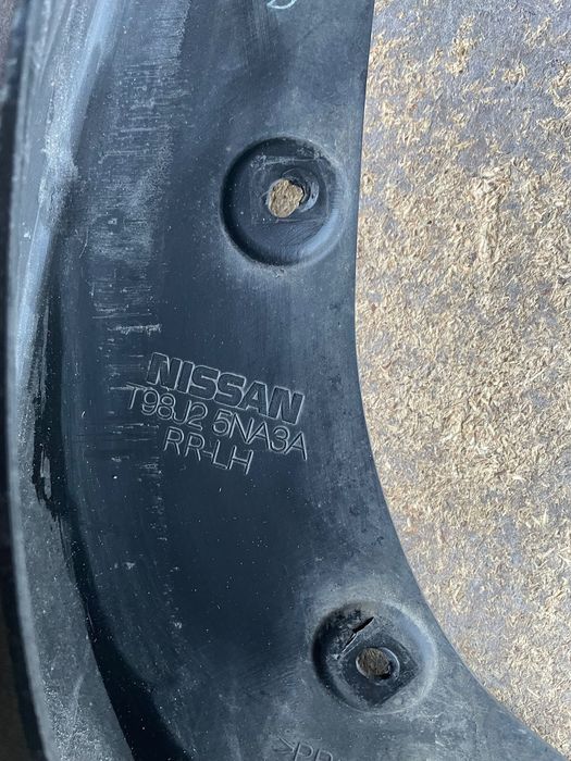 Бризговик , накладка арки