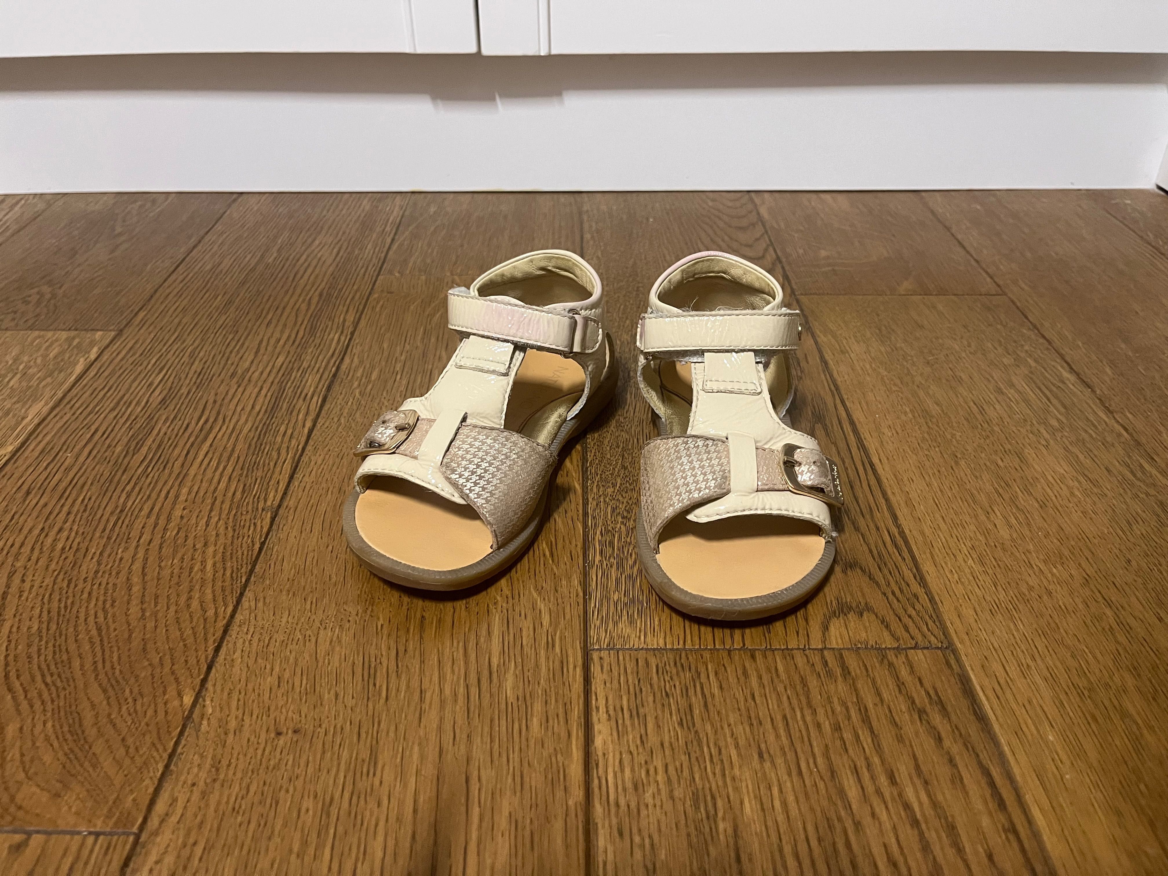 Sandały Naturino Quarzo Rose Gold
