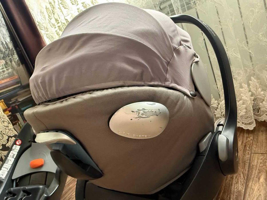 Автокрісло CYBEX Cloud Q Platinum з базою(ISOFIX) та адаптерами