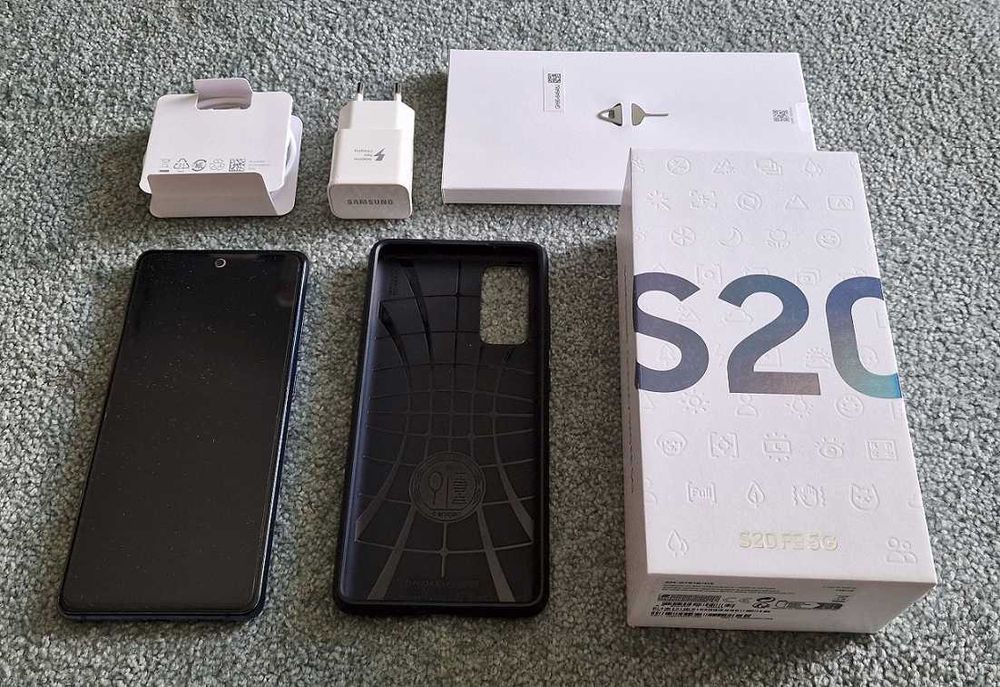 Samsung S20 FE 5G Cloud Navy 128GB (SM-G781B/DS) GWARANCJA! + GRATIS