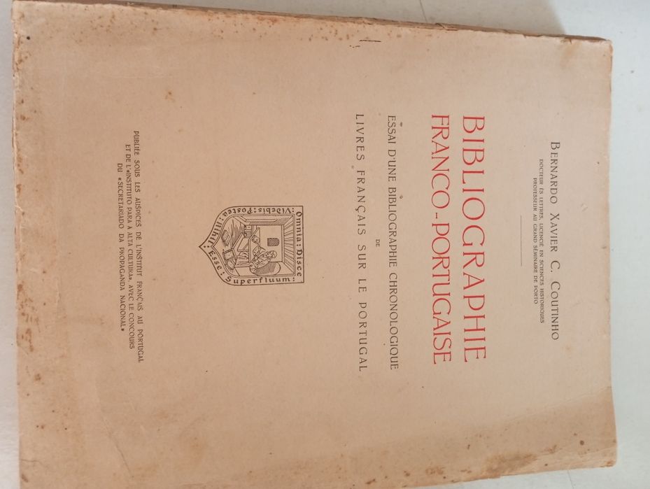 Bernardo Xavier C. Coutinho - Bibliographie Franco-Portuguese