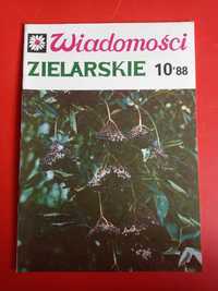 Wiadomości zielarskie nr 10/1988, październik 1988