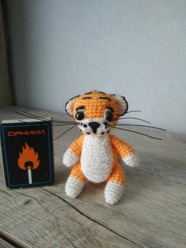 Тигреня  амігурумі hand made
