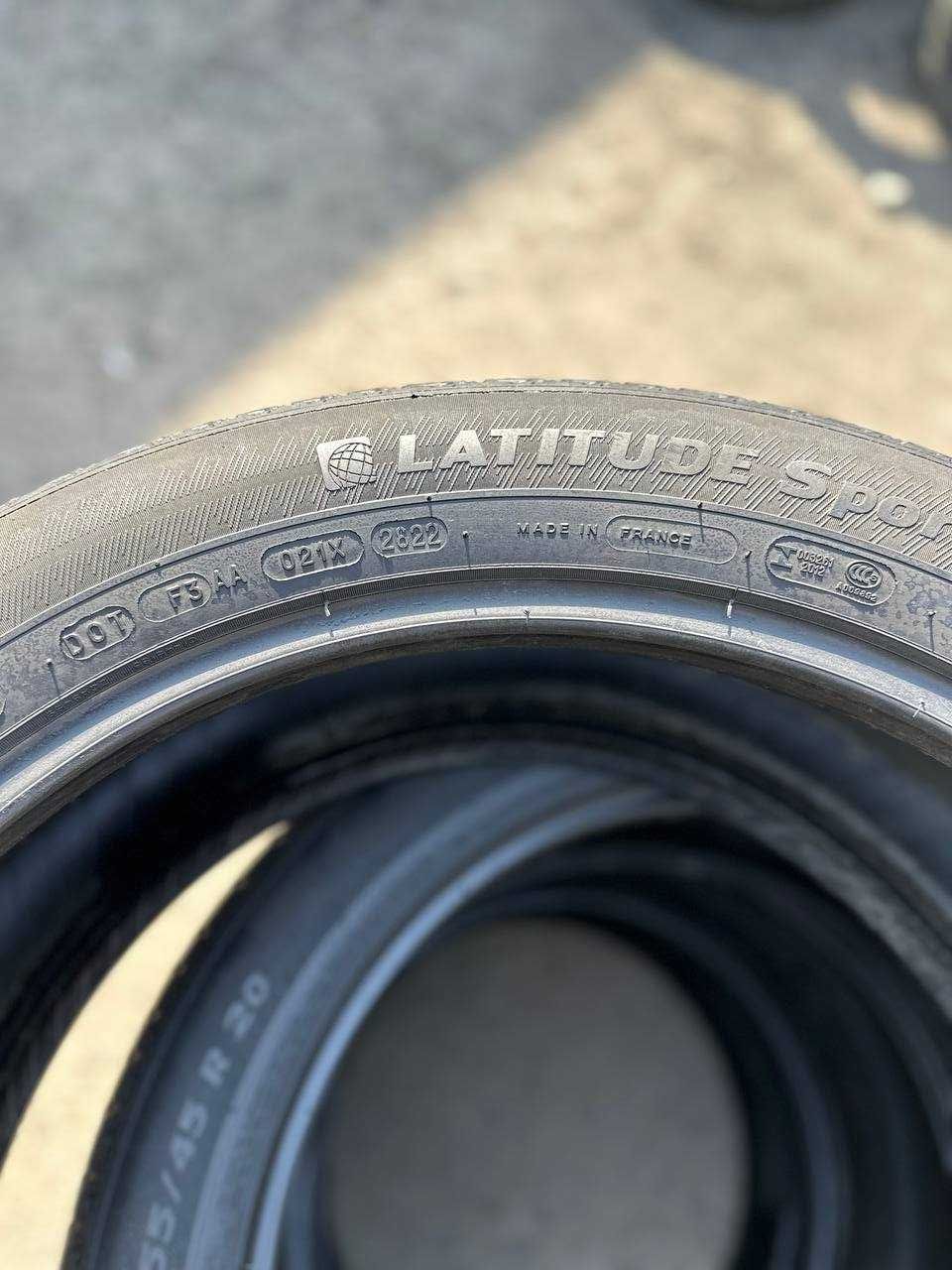 Літні шини 255/45 R20 MIchelin Latitude Sport3 4шт France