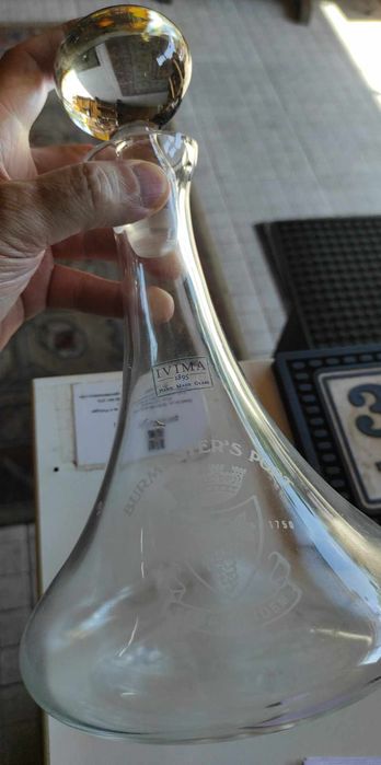 Decanter pirogravado