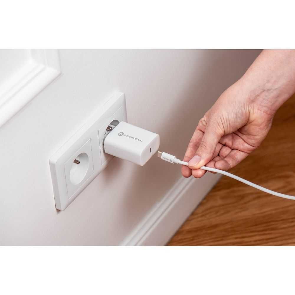 Ładowarka sieciowa do iPhone USB Typ C 20W 3A QC kabel Lightning Apple