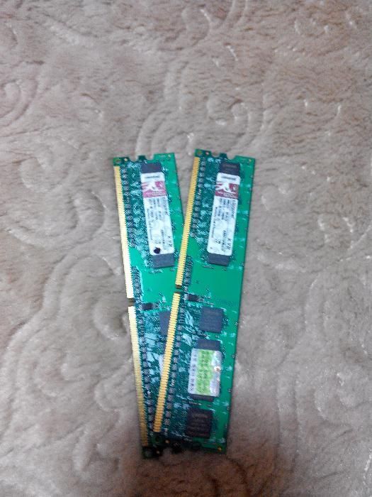 Оперативная память Kingston DDR 2 512 mb 667 мГц (2 планки)