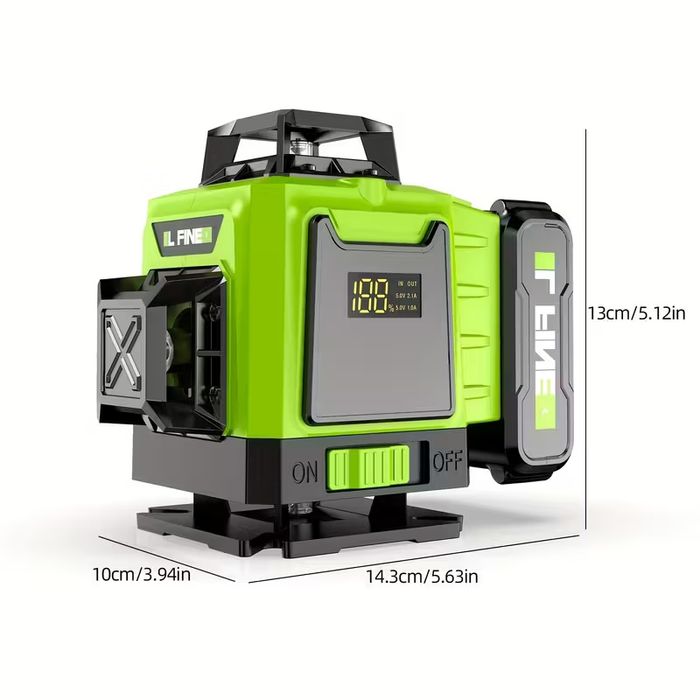 360-градусний самовирівнювальний лазерний рівень