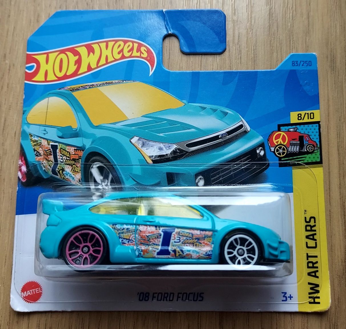 Ford Focus 08' Hot Wheels nowy