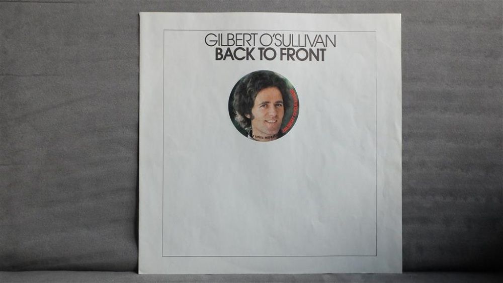 Gilbert O'Sullivan- Back To Front