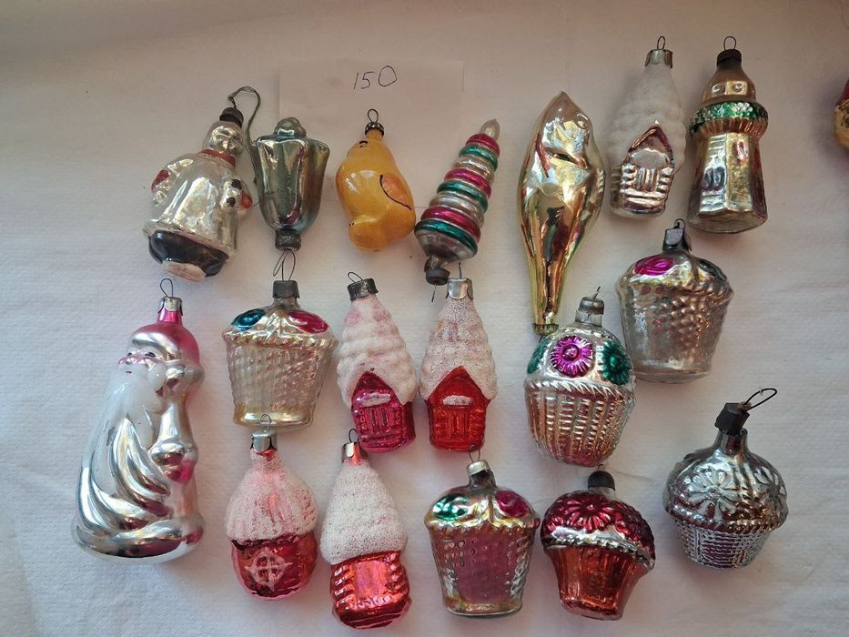 Елочные игрушки СССР