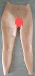 Silikonowe spodnie legginsy nie latex