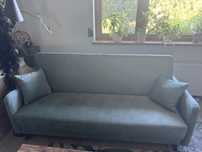 Tapczan Sofa 3 osobowa z funkcja spania pojemnik na posciel