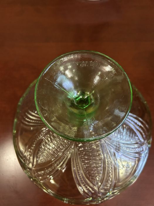 Порцелянова і скляна вази для фруктів і солодощів часів СРСР