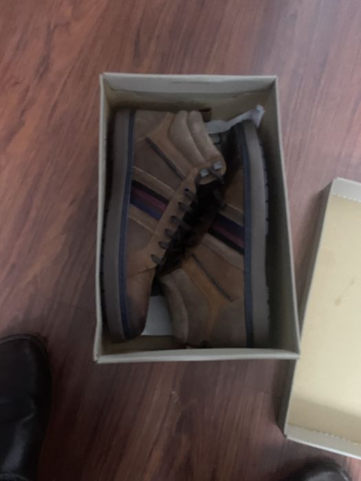 Buty meskie nowe w kolorze braz lasocki