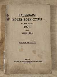 Jura Kalendarz kółek rolniczych na rok pański 1922