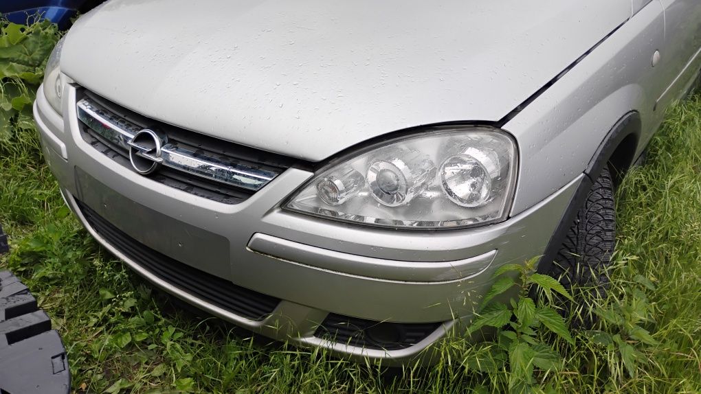 Zderzak przedni opel corsa c kompletny