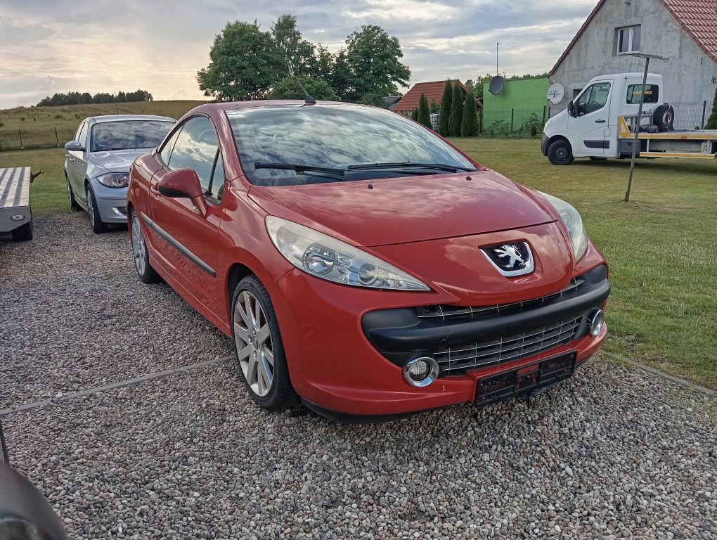 USZKODZONY Peugeot 207 CC  1.6.THP