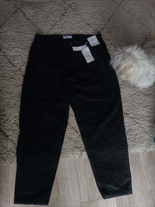 Nowe jeansy męskie Balloon (48) Bershka