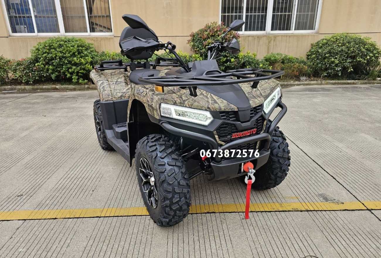 Квадроцикл SokMoto RAPTOR 450L EFI EPS інжектор БазаЛонг Привід повний