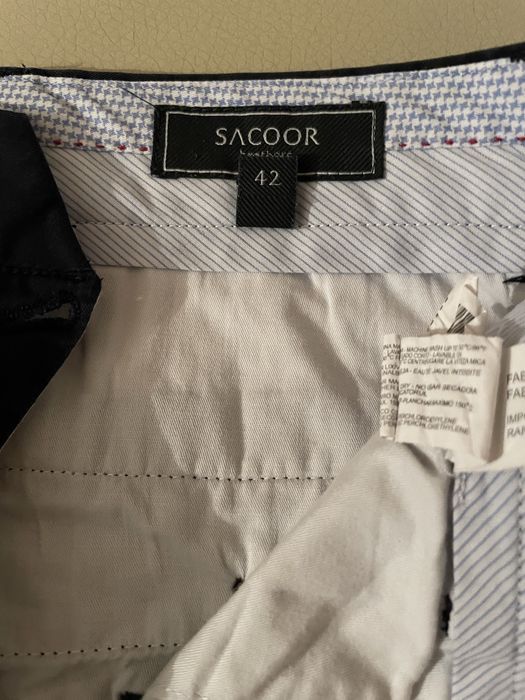 Calças Saccor brothers azuis