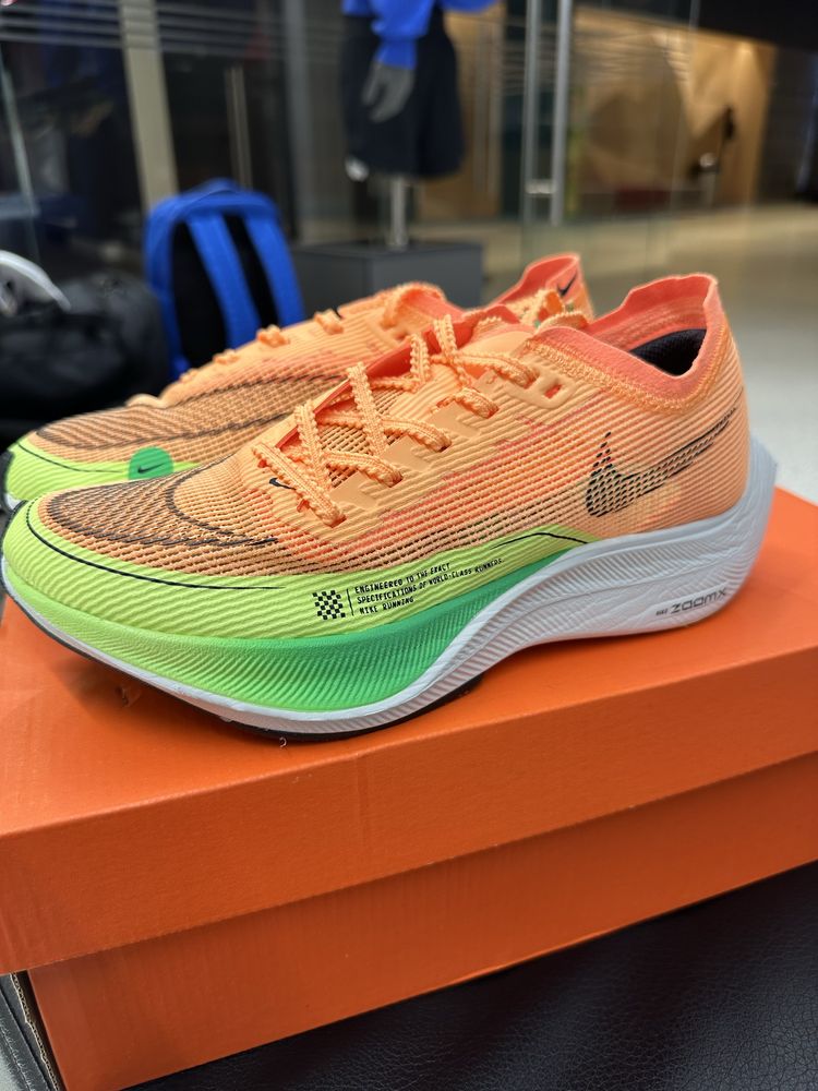 Nike zoom x, vaporfly next 2, 38, бігові кросівки, оригінал