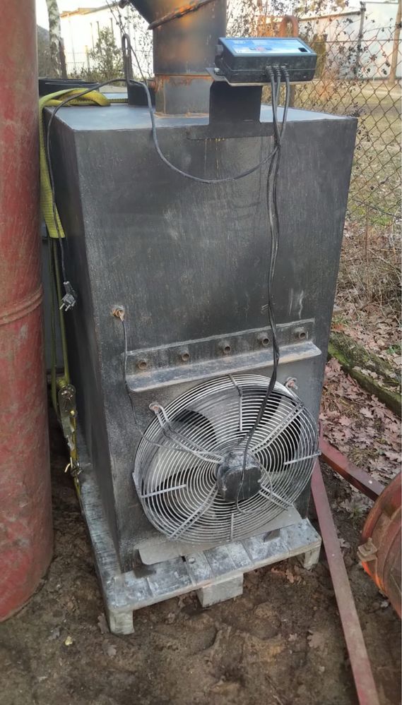 Piec nadmuchowy duza koza 40kw