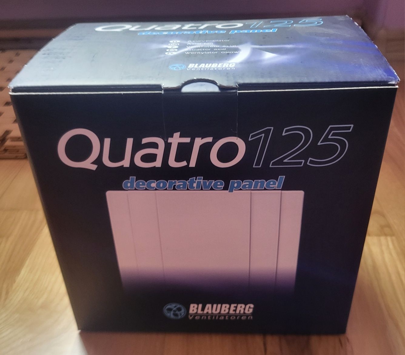 Wentylator łazienkowy Quatro 125 blauberg nowy