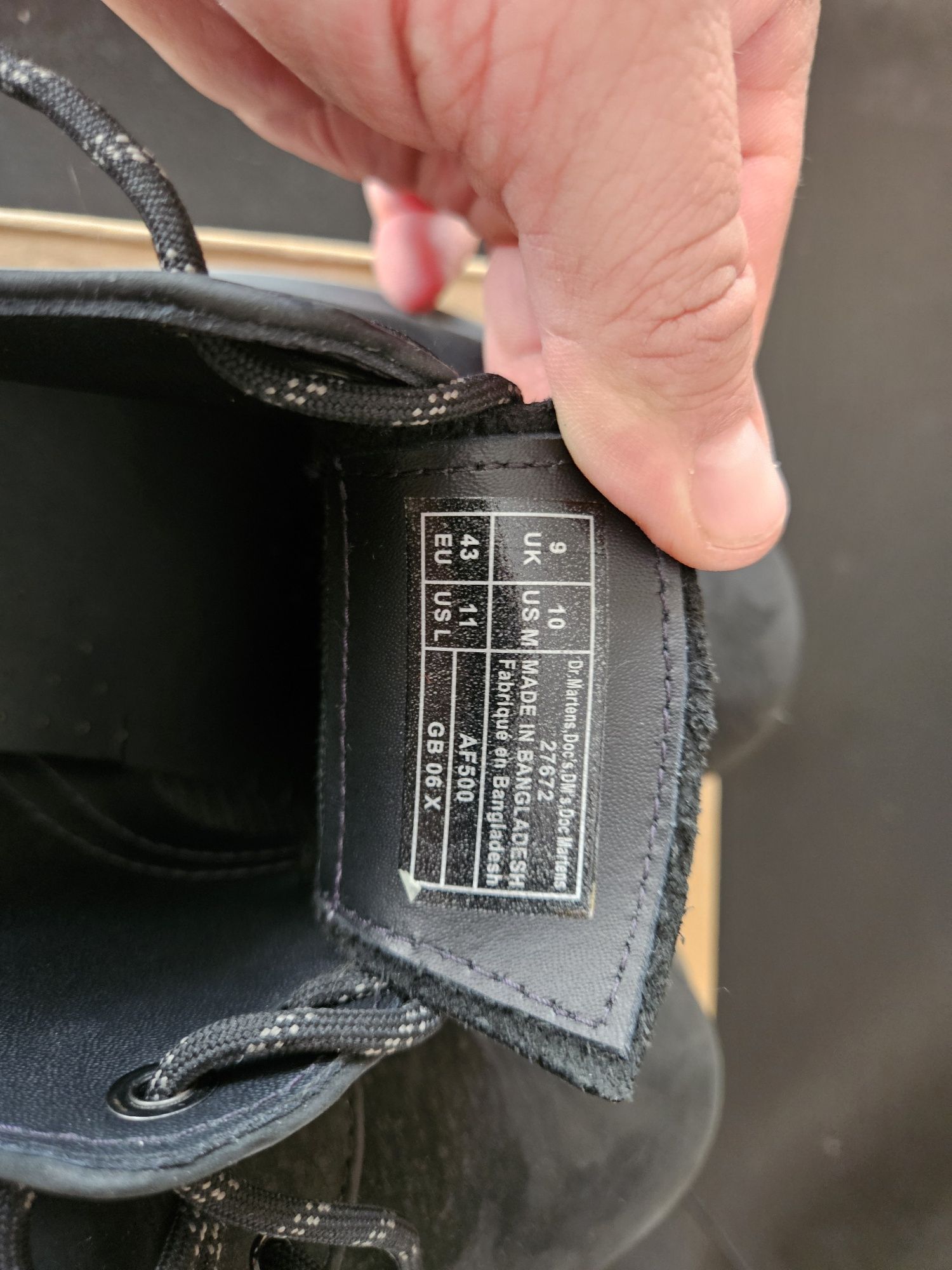 Dr. Martens 43 męskie, oryginalne