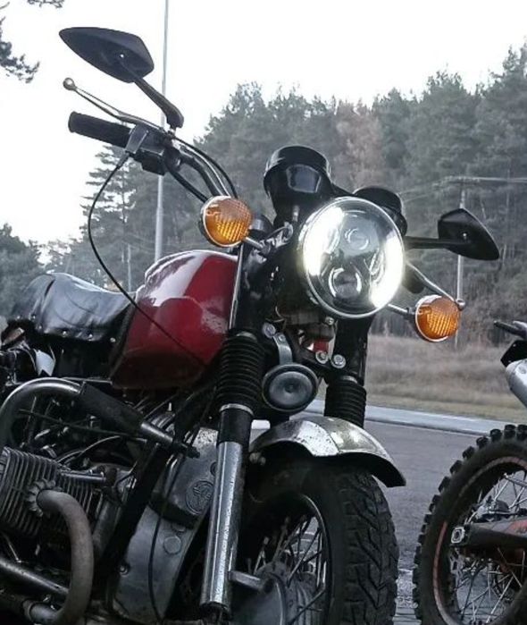 Зеркала мото (пара) "CUSTOM" универсальные