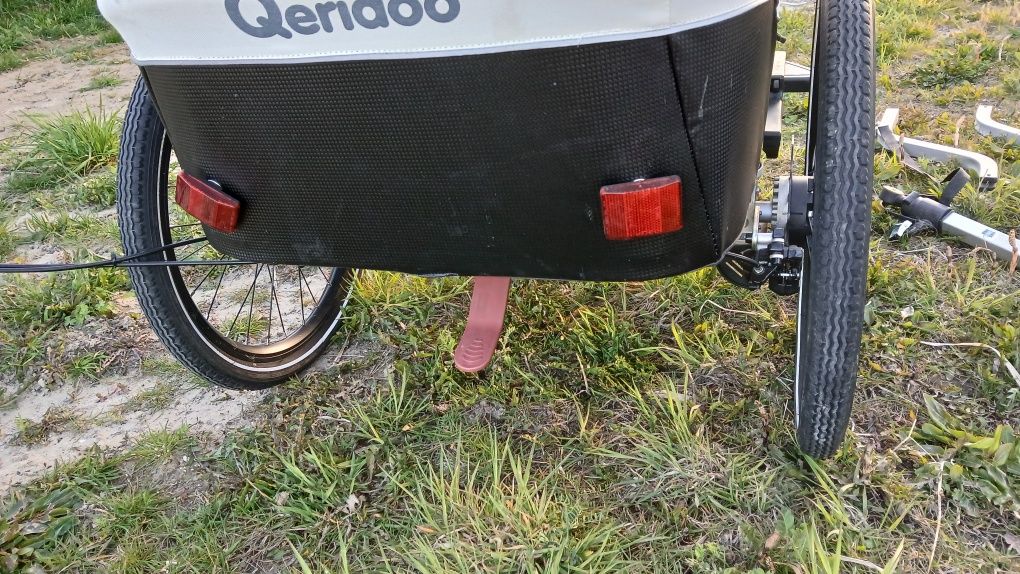 Queridoo KidGoo 1 - przyczepka rowerowa / wózek spacerowy dla dziecka