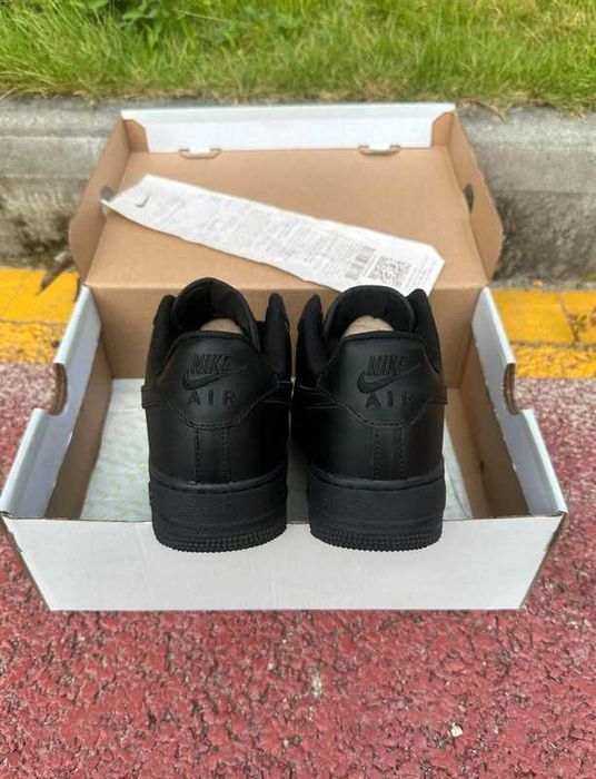 "Buty Oryginalne" Nike Air Force 1 czarny Rozmiar.39