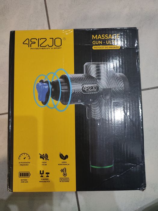 Masażer pistolet 4Fizjo NOWY
