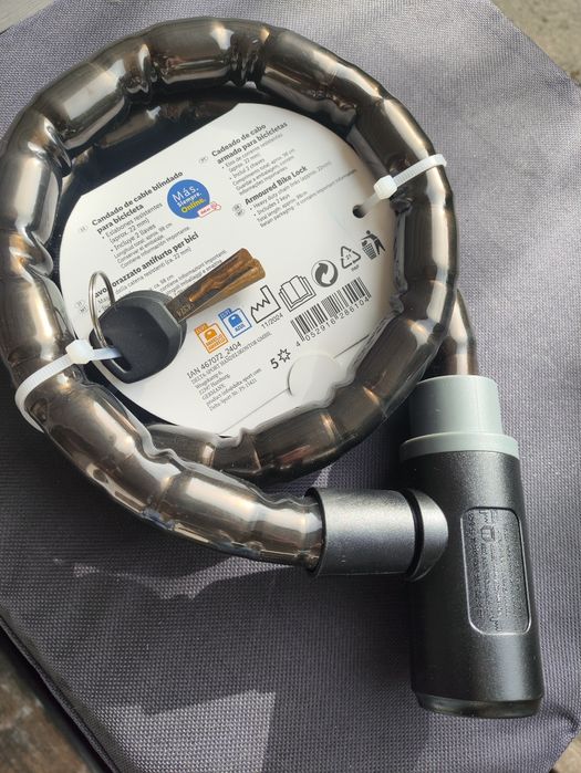 Cadeado blindado para bicicleta NOVO