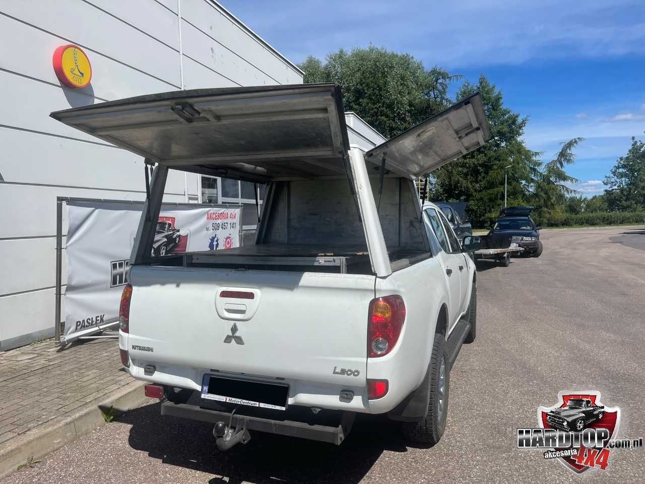 Zabudowa Mitsubishi L200 Hardtop pick-up Przemysłowa Aluminiowa