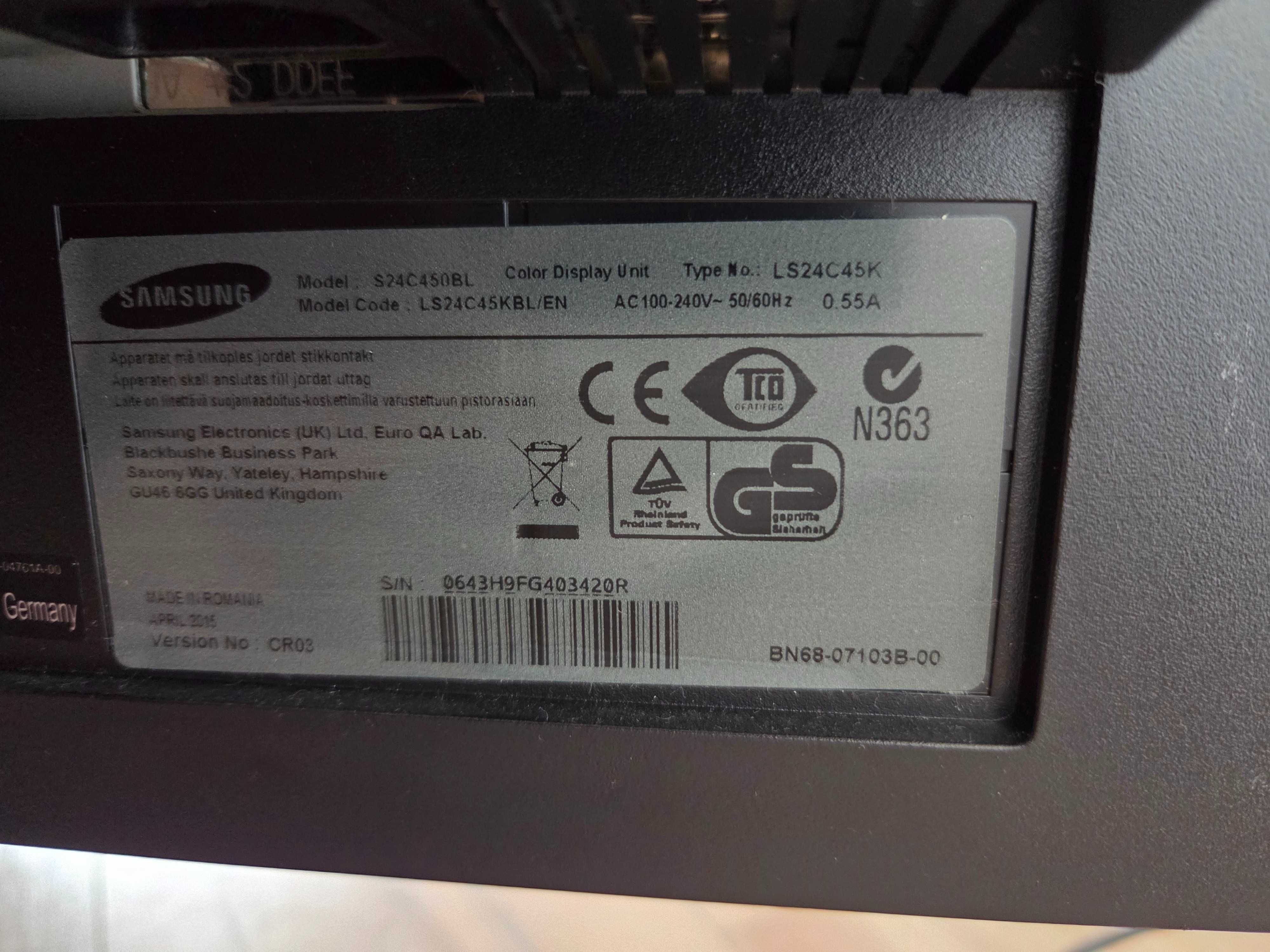 Monitor Samsung uzywany