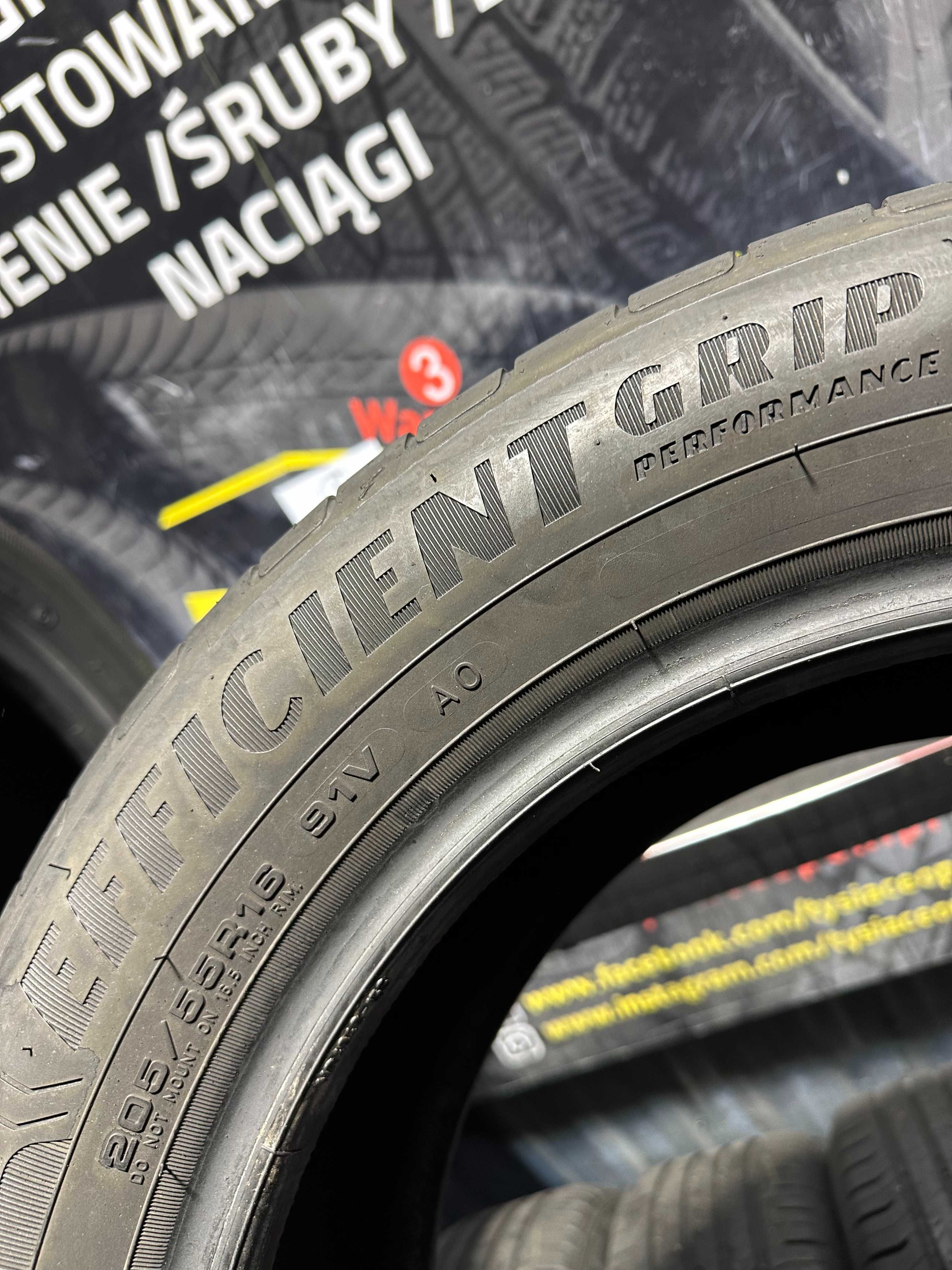 Opony Letnie 205/55/16 GOODYEAR EFFICIENT KOMPLET #1927
