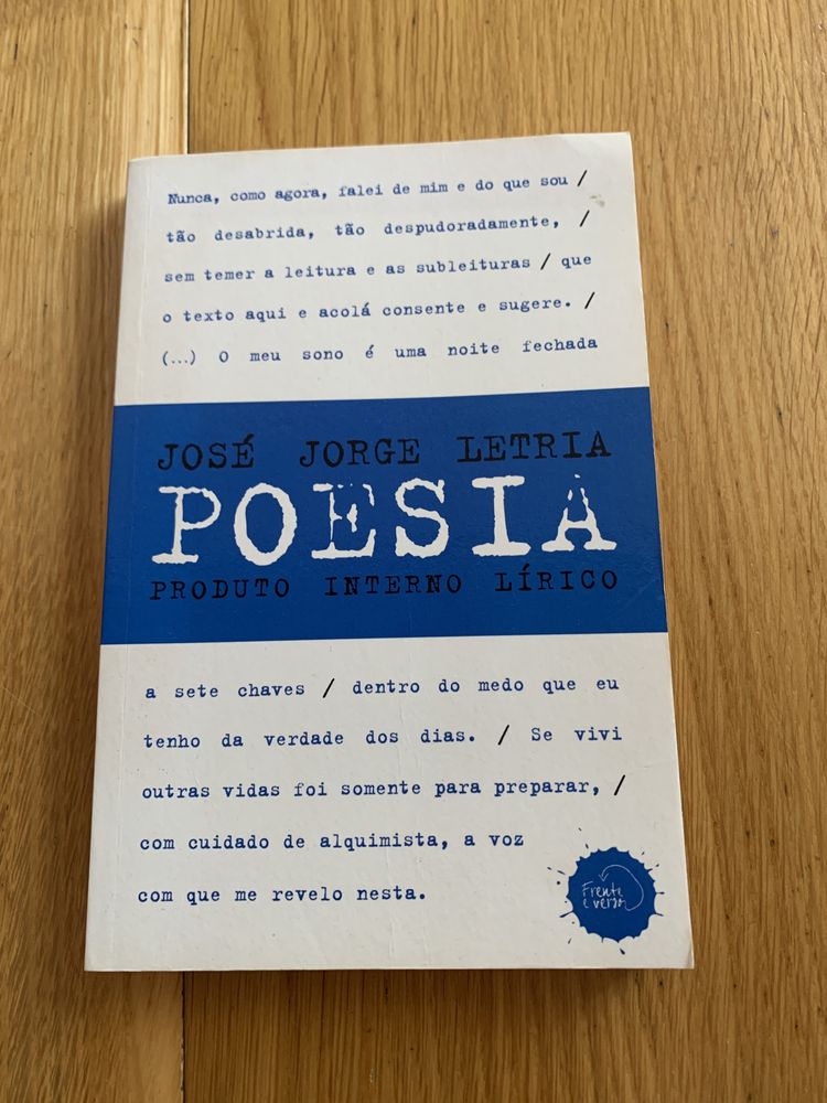 José Jorge Letria- Poesia