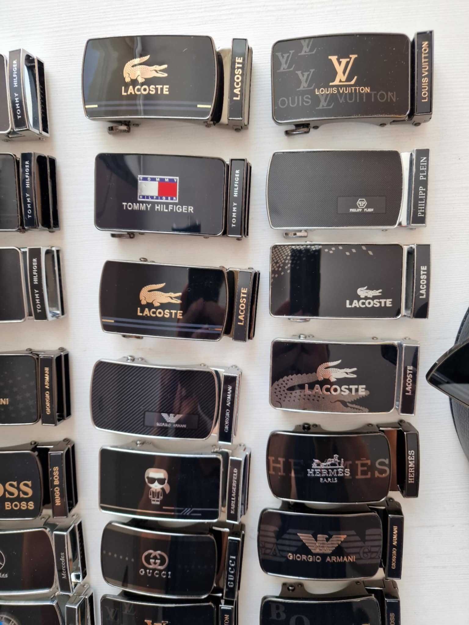 Skórzany Pasek Męski Armani Tommy CK Lacoste Hermes Karl Boss Gucci