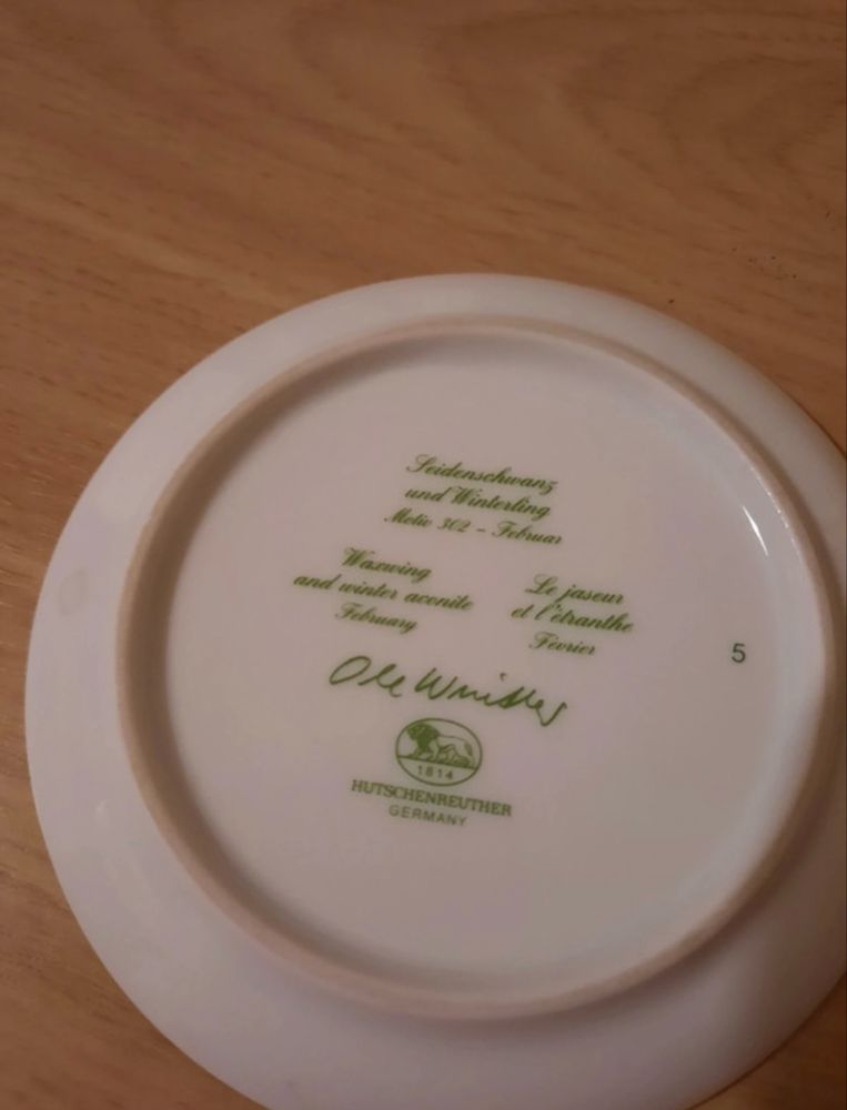 Prato porcelana Alemã
