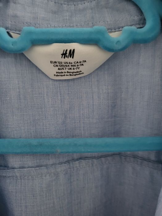 Koszula chłopięca H&M rozmiar 122
