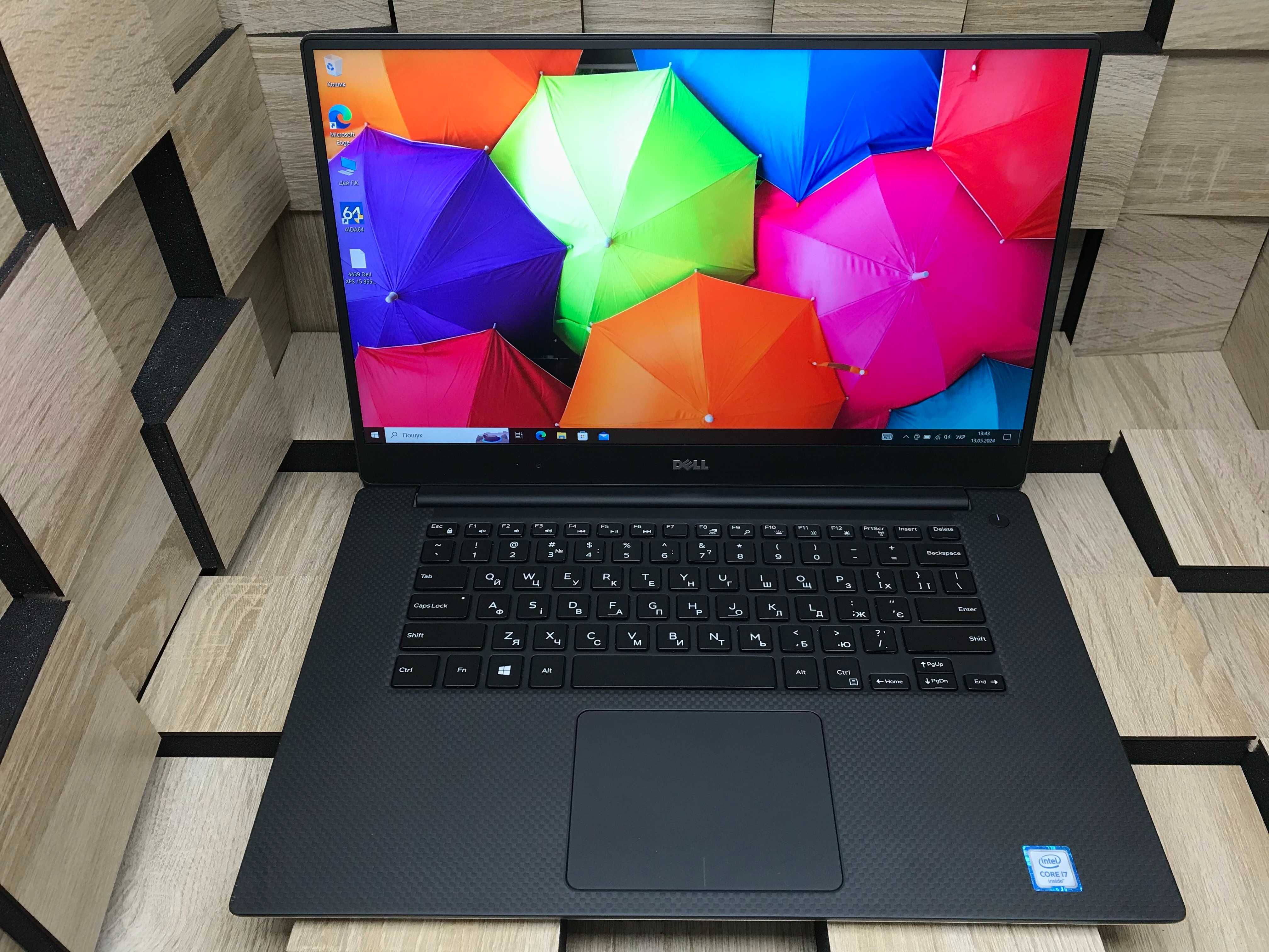 №4439 Ноутбук Dell XPS 15 9550 15.6'' FHD IPS/i7-6700HQ/RAM16/SSD512