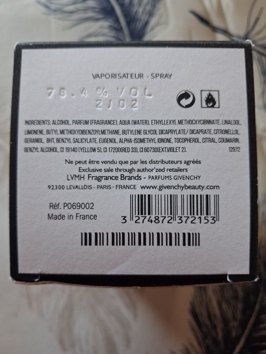 Perfumy 80 ml Givenchy L'interdit