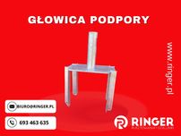 Głowica krzyżowa do podpór stropowych, szalunki korona stempla podpory
