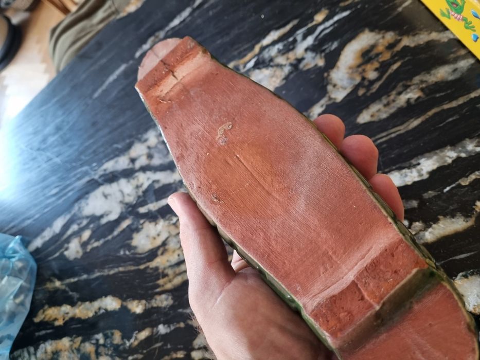 Doniczka Aligatorek zielona prl