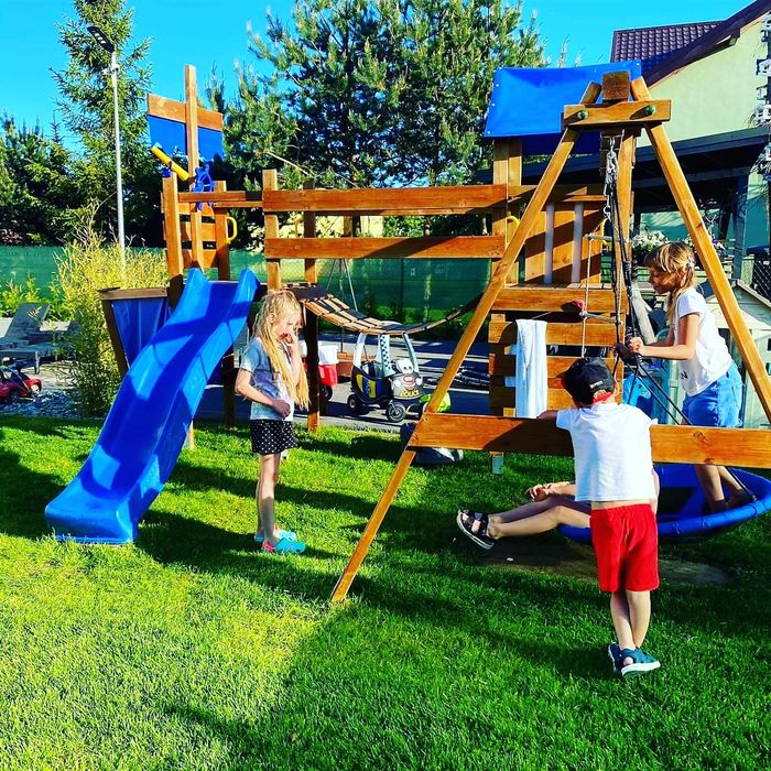 -Basen zadaszony, jacuzzi, sauna!klimatyzacja,aneksy kuchenne.