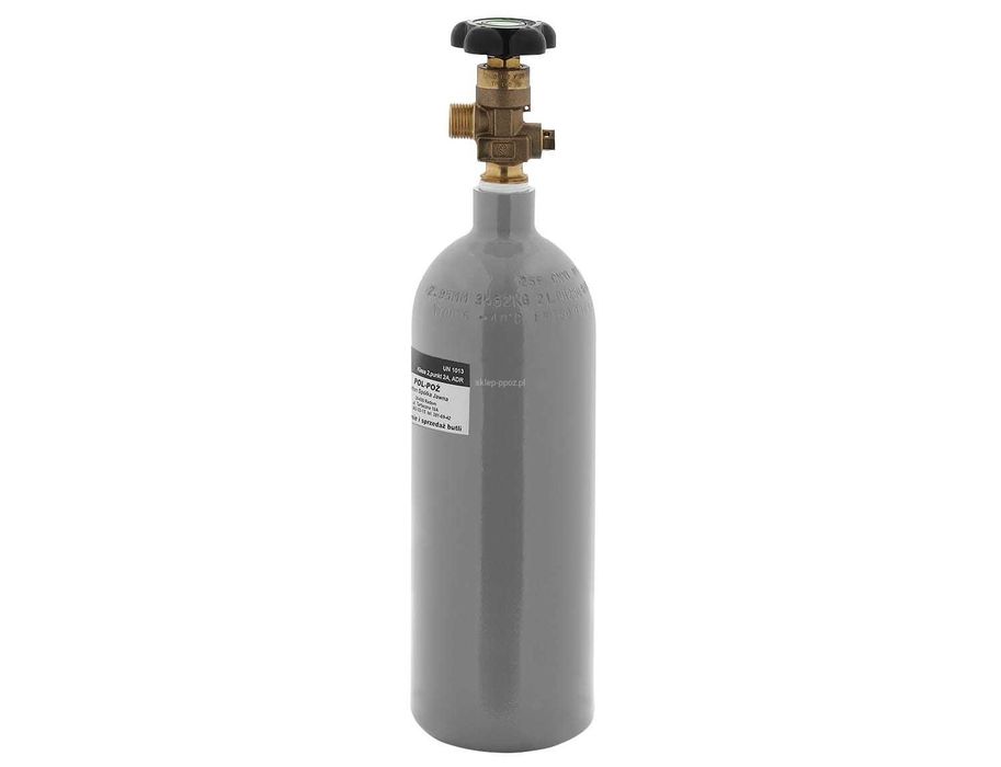 Napełnienie butla CO2 3,3kg, 5l dla akwarystów