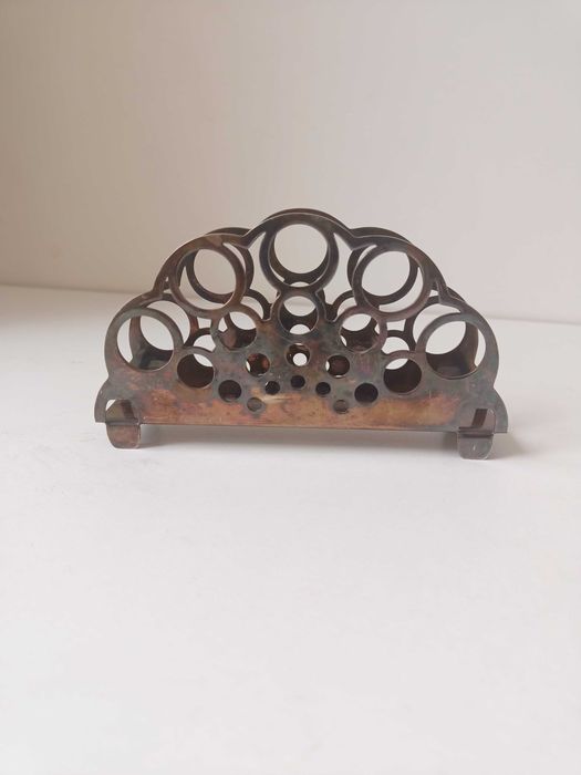 Posrebrzany serwetnik Hefra stan bardzo dobry